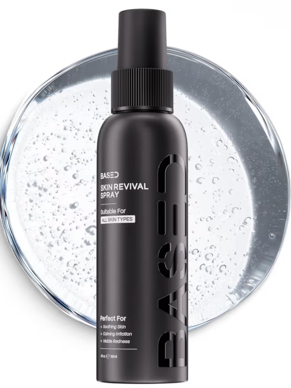 BASED Skin Revival Spray - Hypochlorous Acid Face Mist, Supports Clearer Skin